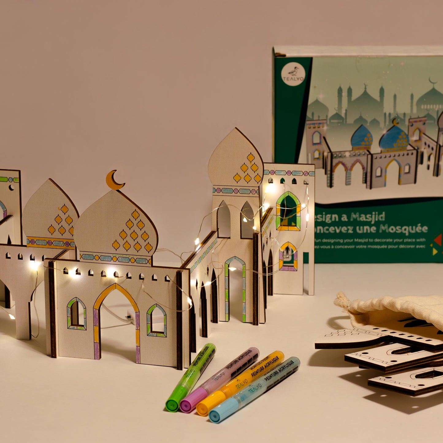 Wooden Masjid Kit -  مسجد خشبي